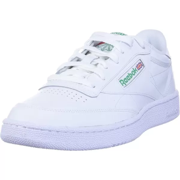 imageReebok Mens Club C 85 Sneaker  WhiteGreen