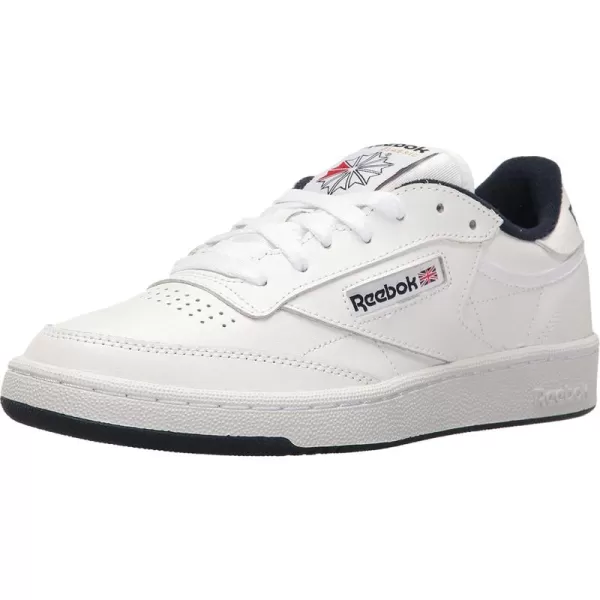 imageReebok Mens Club C 85 Sneaker WhiteNavy Blue