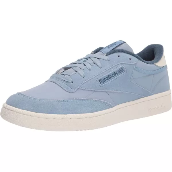 imageReebok Mens Club C 85 Sneaker in Brave Blue and Chalk