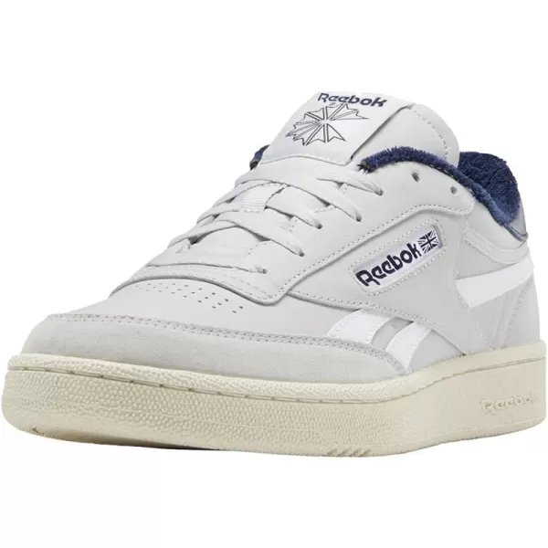 imageReebok Mens Club C Sneaker Pure GreyNavyAlabaster