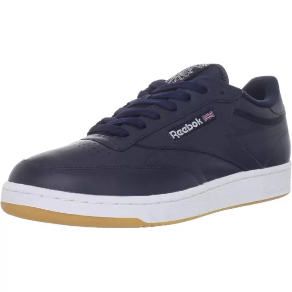 imageReebok Mens Club C Sneaker in Athletic NavyWhiteGum