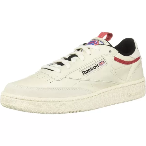 imageReebok Mens Club C Sneaker in Chalk Coal and Chrysanthemum