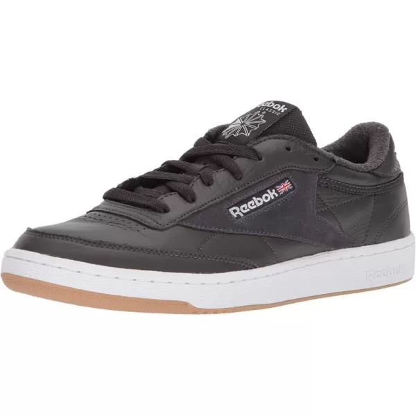 imageReebok Mens Club C Sneaker in Coal White and Washed Bluegum