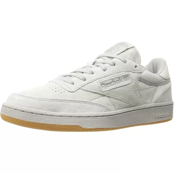 imageReebok Mens Club C Sneaker in Steel and Carbongum