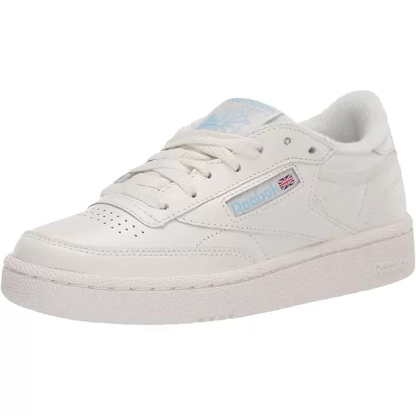 imageReebok Mens Club C Sneaker in VintageClassic White and Denim Glow