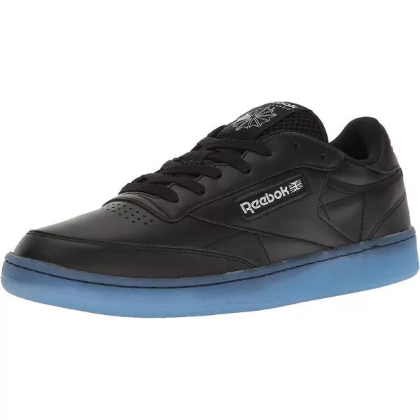 imageReebok Mens Club C SneakerBlackWhiteice