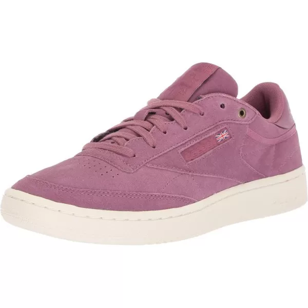 imageReebok Mens Club C SneakerPurpleChalk