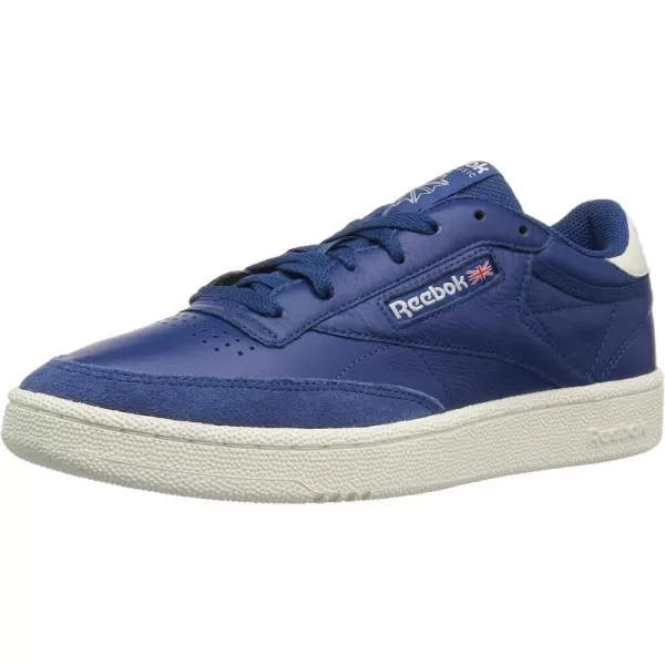 imageReebok Mens Club C SneakerTrcbunker BlueChalk