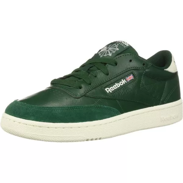 imageReebok Mens Club C SneakerTrcdark GreenChalk