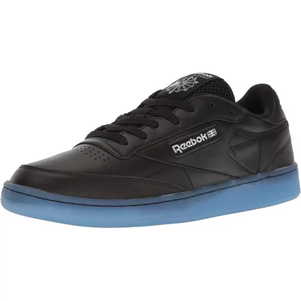 imageReebok Mens Club C Sneakers BlackWhiteIce