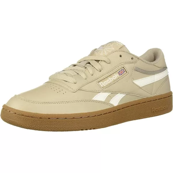 imageReebok Mens Club C Sneakers in Parchment Chalk and Gum