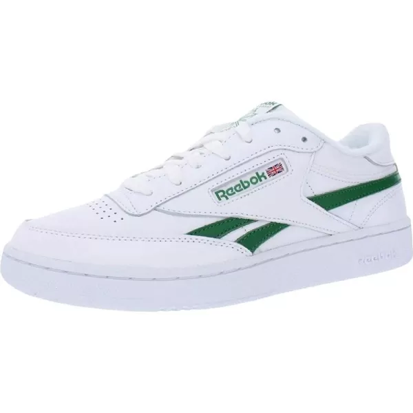 imageReebok Mens Club C Sneakers in White and Glen Green