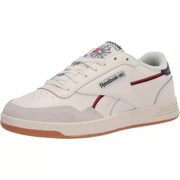 imageReebok Mens Club MEMT SneakerChalkVector NavyVector Red