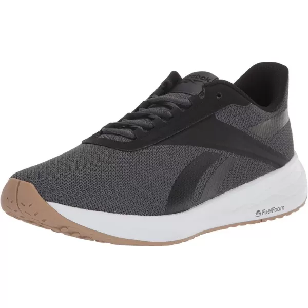 imageReebok Mens Energen Plus Running Shoe  BlackPure GreyWhite