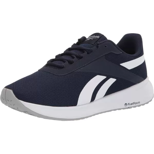 imageReebok Mens Energen Plus Running ShoeVector NavyWhitePure Grey