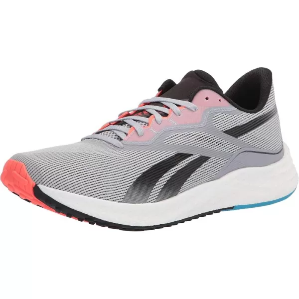 imageReebok Mens Floatride Energy 30 Running Shoe in Cold Grey Core Black and Orange Flare