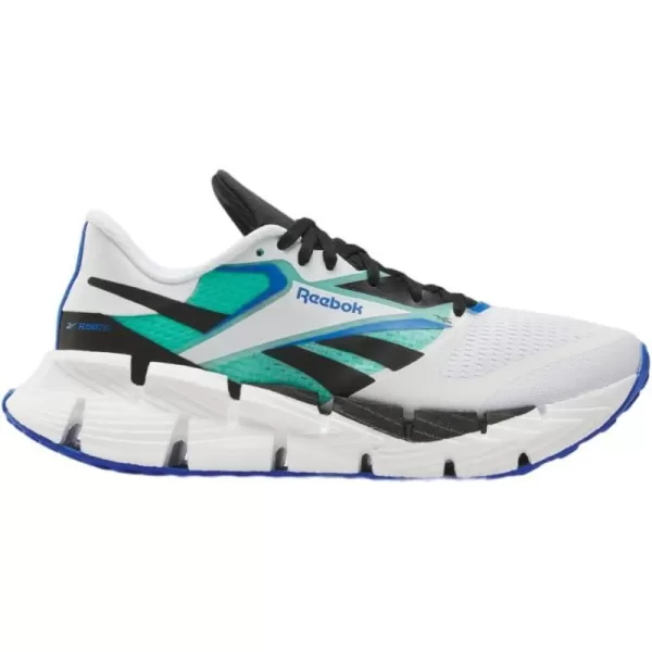imageReebok Mens Floatzig 1 SneakerFootwear WhiteBlackCyber Mint