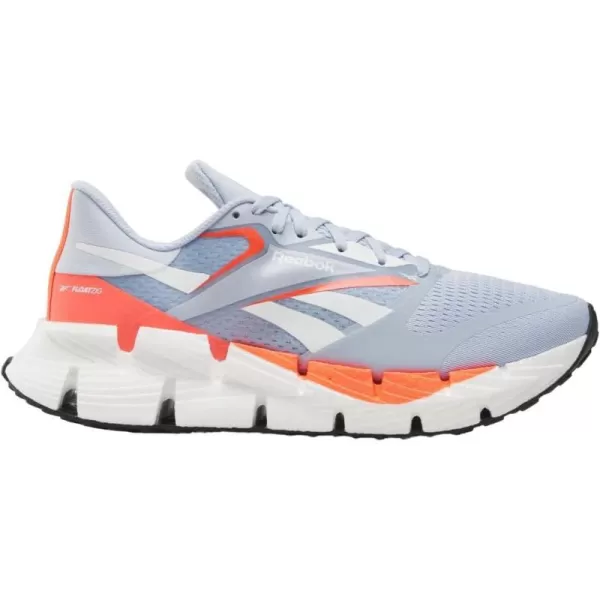 imageReebok Mens Floatzig 1 SneakerPale BlueFootwear WhiteOrange Flare