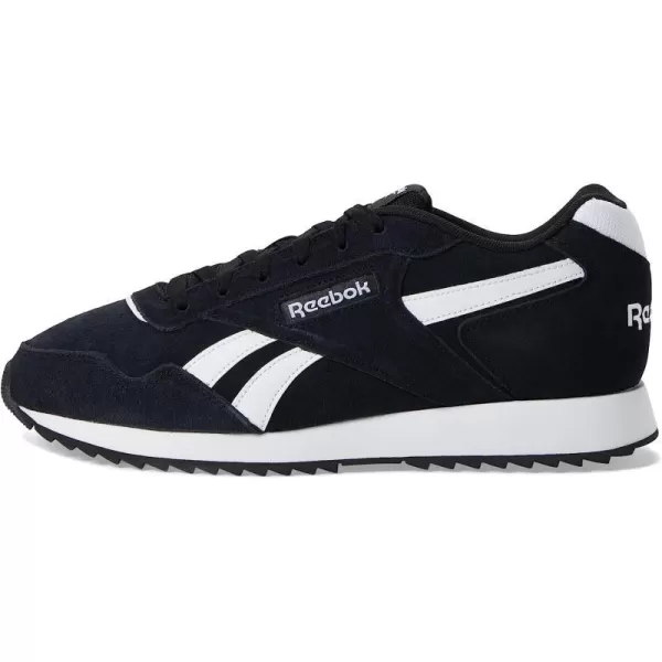 imageReebok Mens Glide SneakerBlackWhite