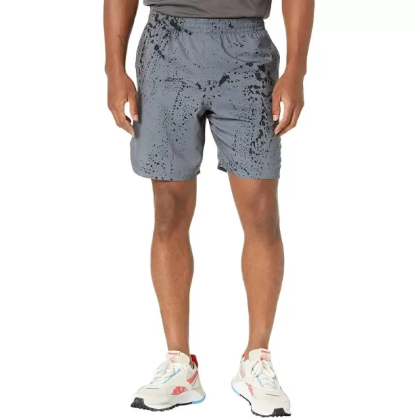 imageReebok Mens Graphic Shorts Cold Grey
