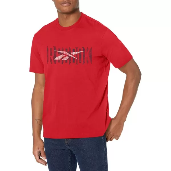 imageReebok Mens Graphic Tee Vector Red