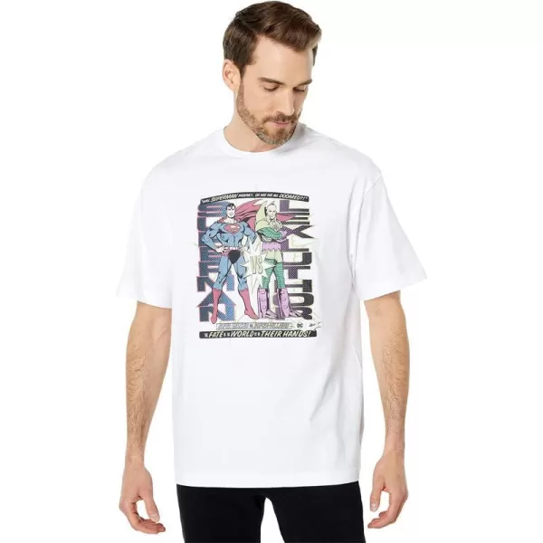 imageReebok Mens Graphic TeeDc ComicsWhite