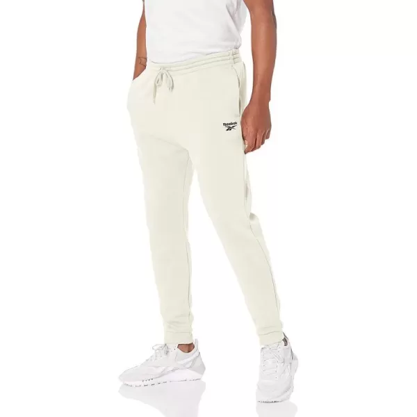 imageReebok Mens Identity JoggersClassic WhiteSmall Logo Black
