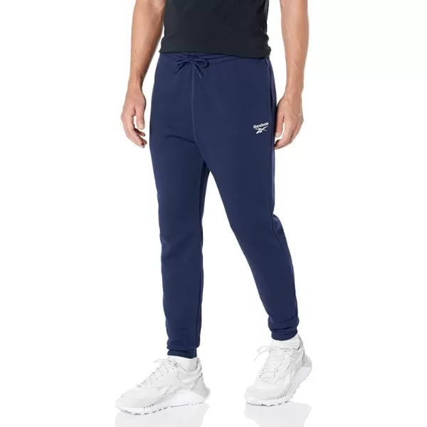 imageReebok Mens Joggers Navy with White Logo