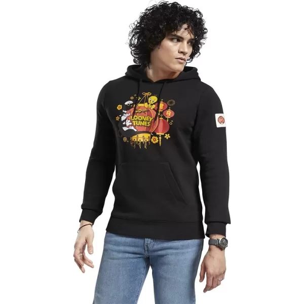 imageReebok Mens Looney Tunes Graphic Hoodie Black