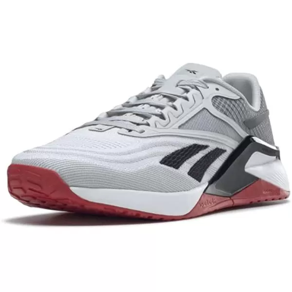 imageReebok Mens Nano X2 Cross TrainerFtwr WhitePure Grey 2Vector Red