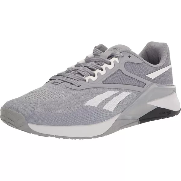 imageReebok Mens Nano X2 Cross TrainerReefresh Cold GreyWhite