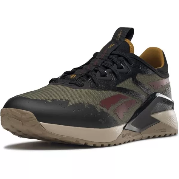 imageReebok Mens Nano X2 TR Adventure Cross Trainer Jurassic WorldModern OliveWild Khaki 15