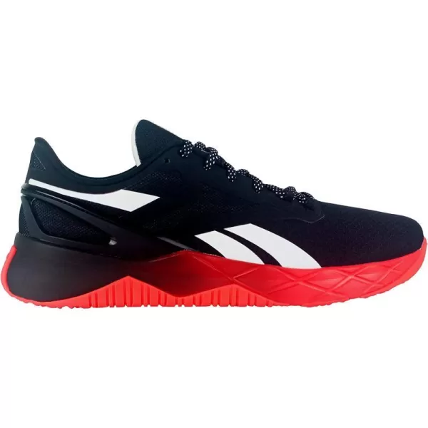 imageReebok Mens Nanoflex Cross TrainerBlackCold GreyDynamic Red