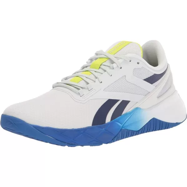 imageReebok Mens Nanoflex Cross TrainerCold GreyVector NavyCourt Blue