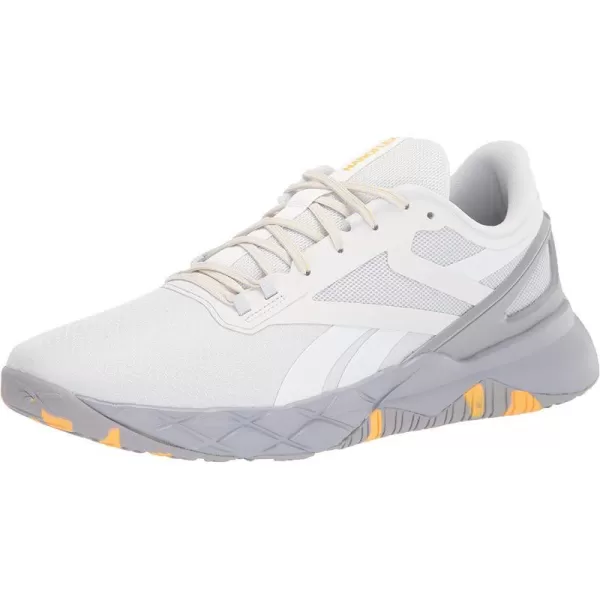 imageReebok Mens Nanoflex Cross TrainerCold GreyWhite