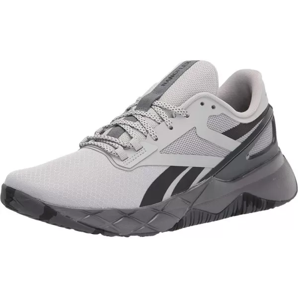 imageReebok Mens Nanoflex Cross TrainerPure Grey 3Core BlackPure Grey 7