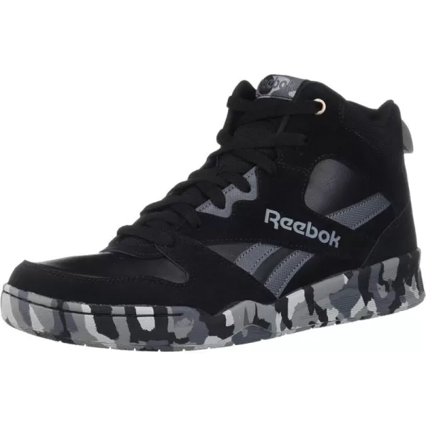 imageReebok Mens Royal Bb4500 Hi2 SneakerBlackTrue GreyCamo