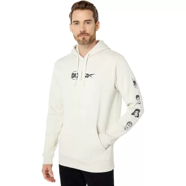 imageReebok Mens Standard Graphic Hoodie with DC Comics and Reebok Logo in Alabaster