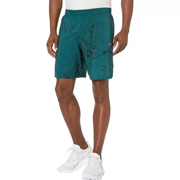 imageReebok Mens Standard Workout Ready Graphic ShortsMidnight Pine