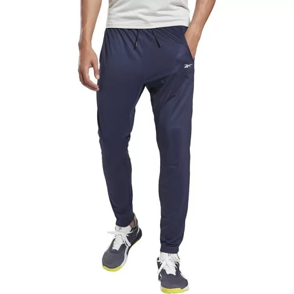 imageReebok Mens Standard Workout Ready Knit PantVector Navy