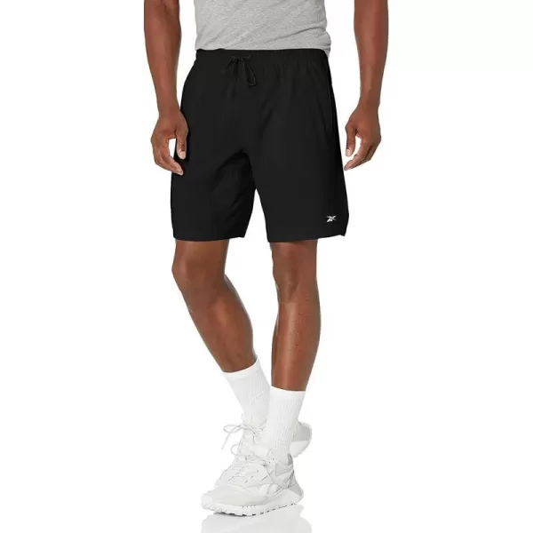 imageReebok Mens Standard Workout Ready Woven ShortsBlack