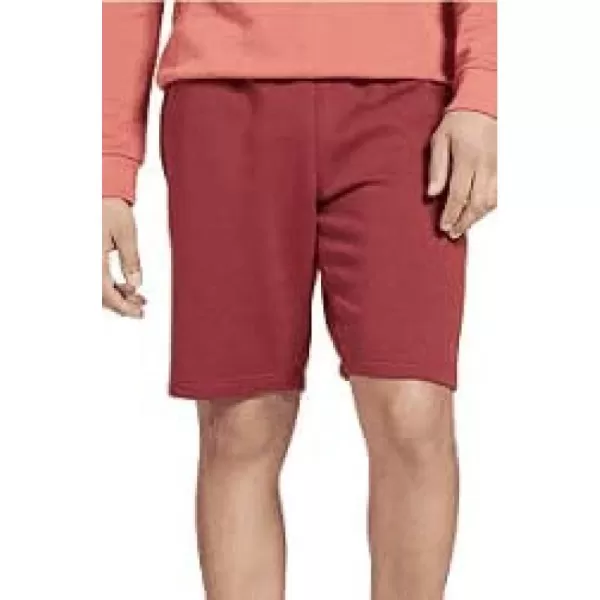 imageReebok Mens Standard Workout Ready Woven ShortsClassic BurgundyWhite Small Logo