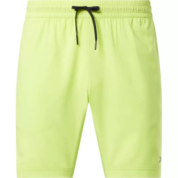 imageReebok Mens Standard Workout Ready Woven ShortsLaser Lime