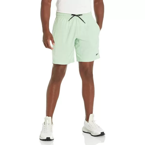 imageReebok Mens Standard Workout Ready Woven ShortsLight Sage