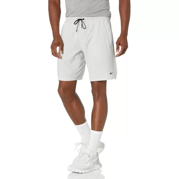 imageReebok Mens Standard Workout Ready Woven ShortsPure Grey