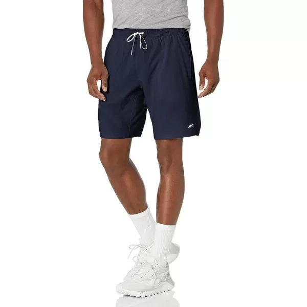 imageReebok Mens Standard Workout Ready Woven ShortsVector Navy