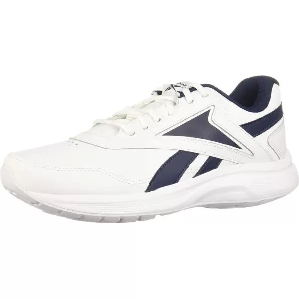 imageReebok Mens Walk Ultra 7 DMX Max ShoeWhite Collegiate Navy Collegiate Royal I