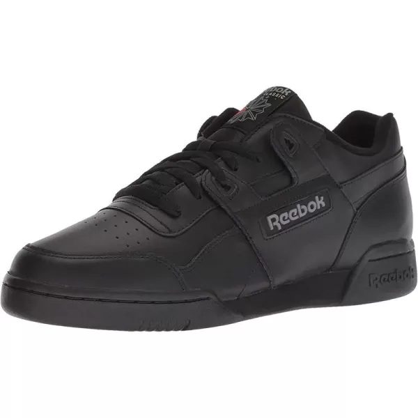 imageReebok Mens Workout Plus SneakerBlackCharcoal