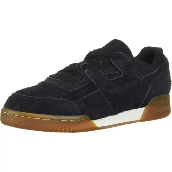 imageReebok Mens Workout Plus SneakerSuedeblackGum