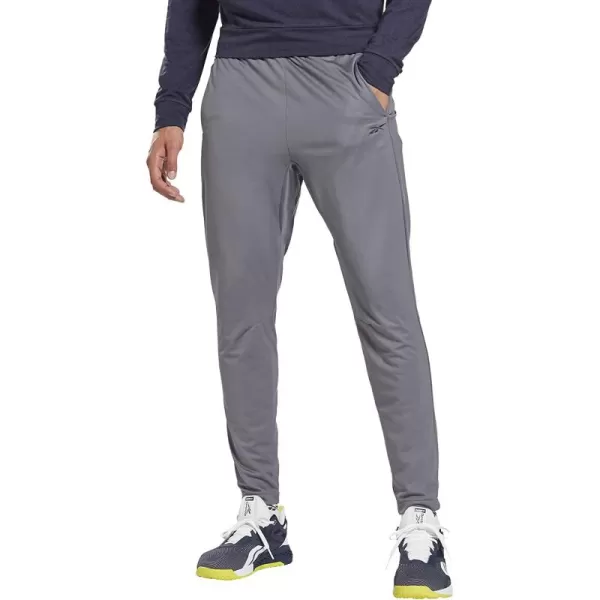 imageReebok Mens Workout Ready Knit Pant in Cold Grey